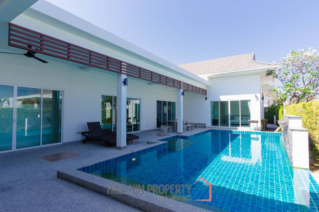 429 sqm modern pool villa with rooftop terrace in Nong Kae Hua Hin