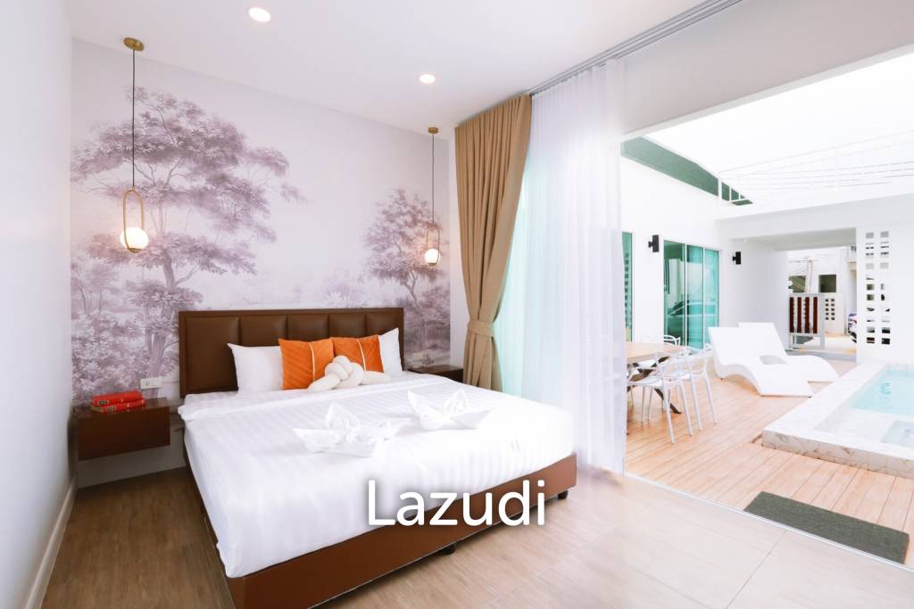 150 sqm Modern 3-Bed Pool Villa in Soi Hua Hin 112 Thap Tai, Hua Hin
