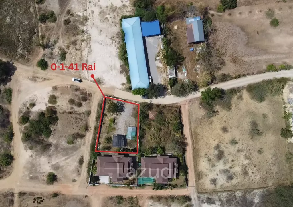 564 sqm Rectangular Freehold Land in Thap Tai Hua Hin