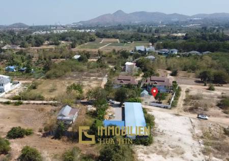 Прямоугольный земельный участок площадью 564 кв. м в Тхап Тай ​​Хуа Хин.