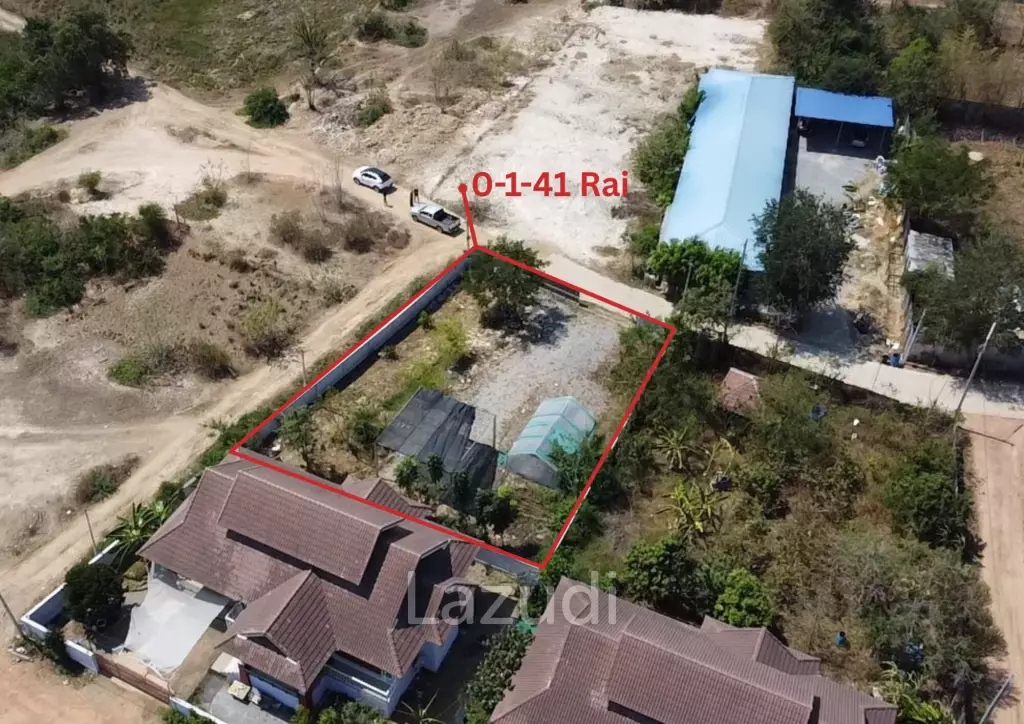 564 sqm Rectangular Freehold Land in Thap Tai Hua Hin