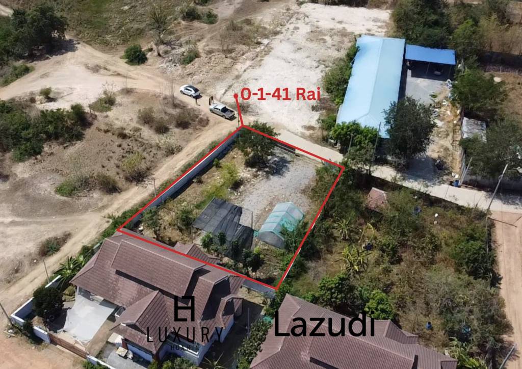 564 sqm Rectangular Freehold Land in Thap Tai Hua Hin