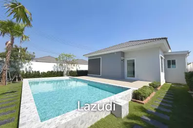 Elegant 1 Story house with private swimming pool in Hin Lek Fai