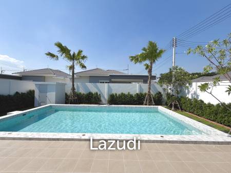 Elegant 1 Story house with private swimming pool in Hin Lek Fai