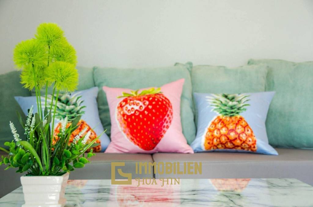 57 qm große 1-Schlafzimmer-Eigentumswohnung im Chelona Condominium Hua Hin zur Miete