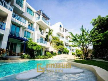 57 qm große 1-Schlafzimmer-Eigentumswohnung im Chelona Condominium Hua Hin zur Miete