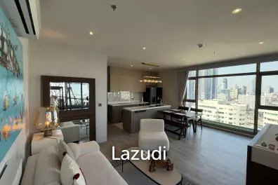 2bed 2bath with private garden for rent at Rhythm Ekkamai Estate