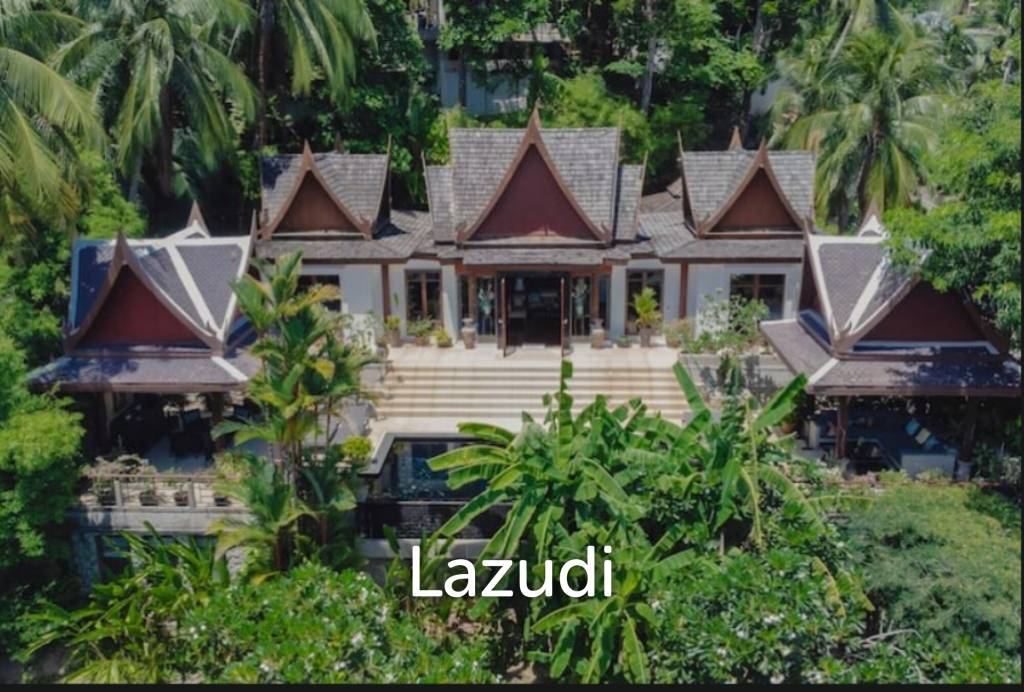 3-Bedroom Hillside Pool Villa within Walking Distance to Surin Beach