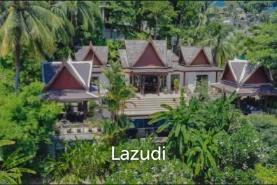 3-Bedroom Hillside Pool Villa within Walking Distance to Surin Beach