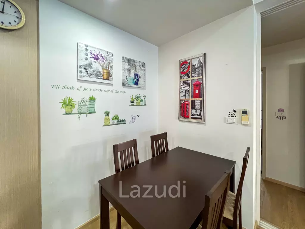 75 sqm 2 Bedroom Pool-view Condo in Baan SanKraam Cha-Am