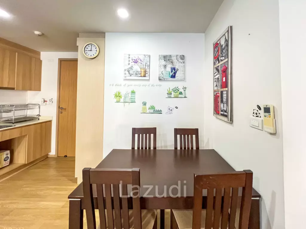 75 sqm 2 Bedroom Pool-view Condo in Baan SanKraam Cha-Am