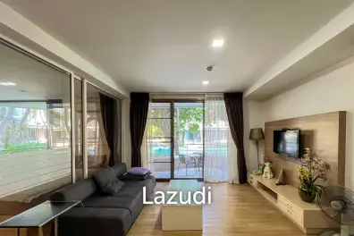 75 sqm 2 Bedroom Pool-view Condo in Baan SanKraam Cha-Am