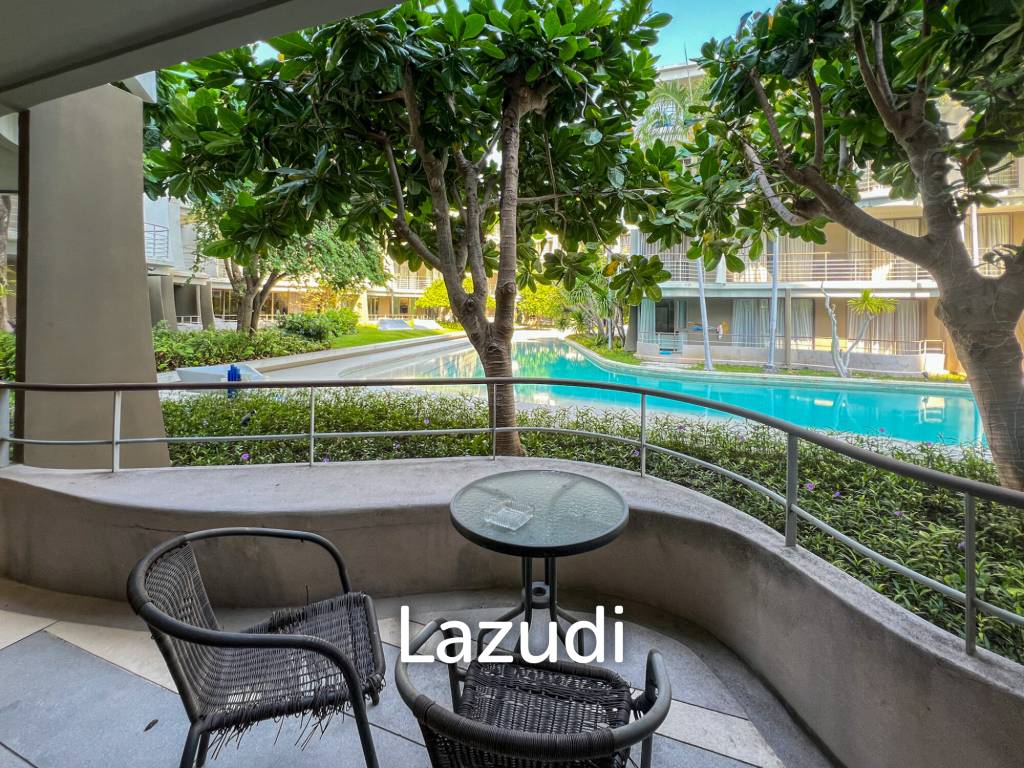 75 sqm 2 Bedroom Pool-view Condo in Baan SanKraam Cha-Am