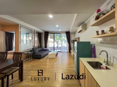 Surface habitable de 75 m² / 2 chambres + 2 salles de bains / balcon