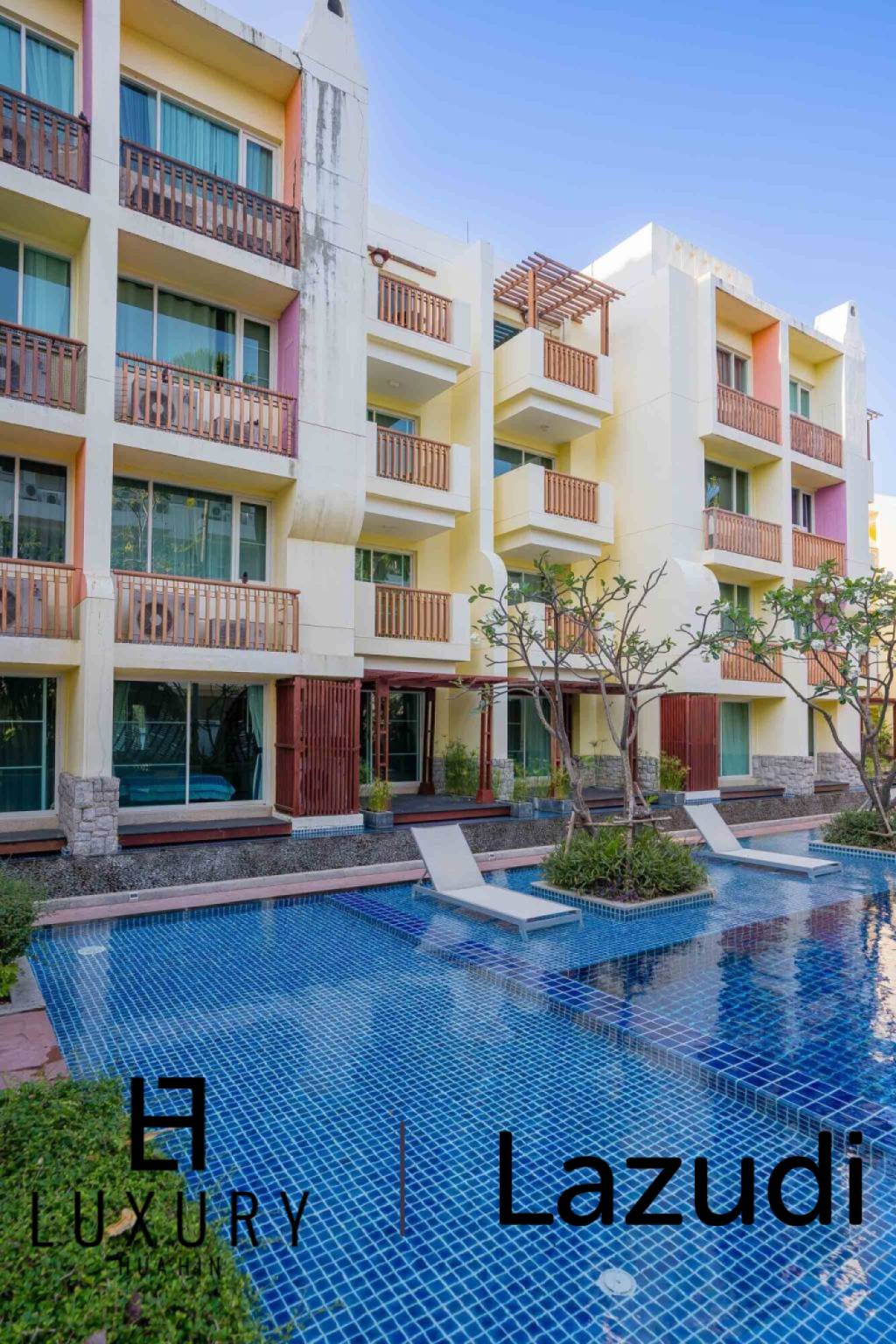 53 sqm 1 Bedroom Sea View Condo on 8th floor at Mykonos Hua Hin City