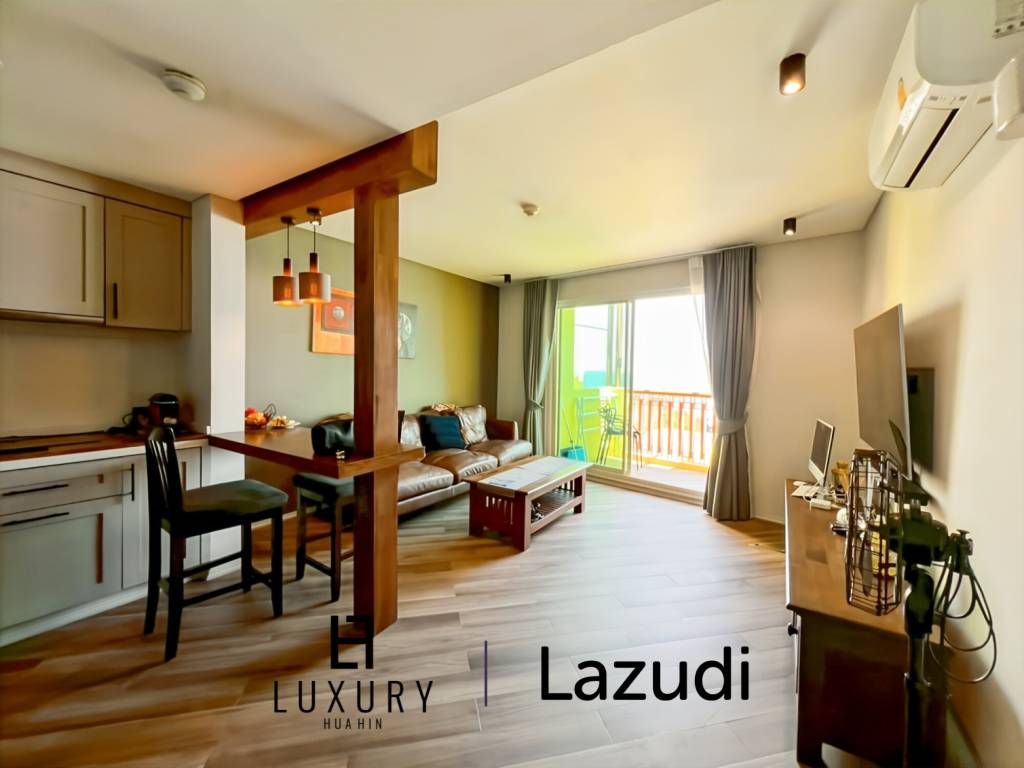 53 sqm 1 Bedroom Sea View Condo on 8th floor at Mykonos Hua Hin City