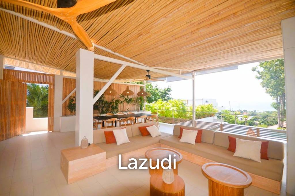 Spacious 5-Bed Sea View Villa in Plai Laem