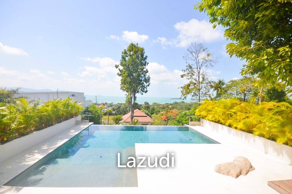 Spacious 5-Bed Sea View Villa in Plai Laem