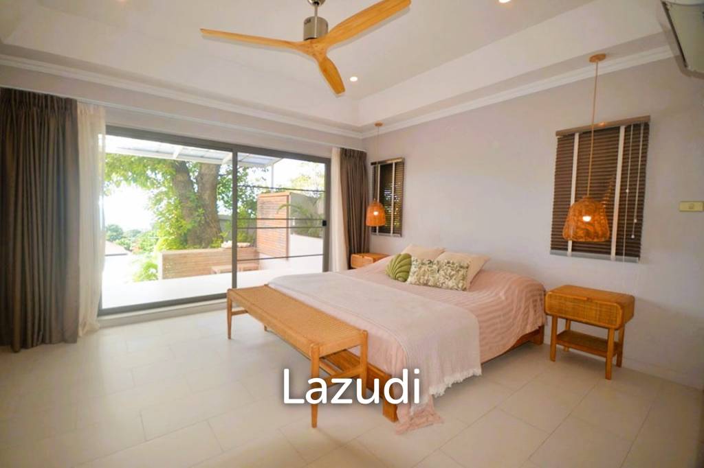 Spacious 5-Bed Sea View Villa in Plai Laem
