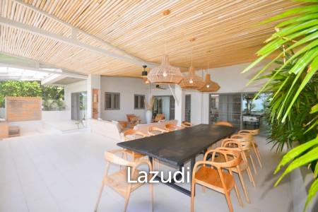 Spacious 5-Bed Sea View Villa in Plai Laem