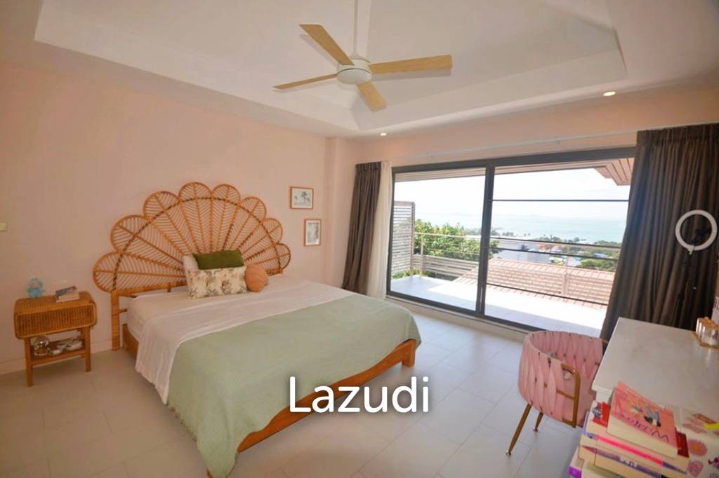Spacious 5-Bed Sea View Villa in Plai Laem