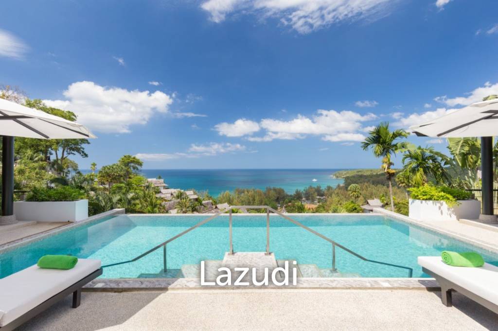Luxury 5-Bedroom Pool Villa with Stunning Panoramic Views over Surin Beach