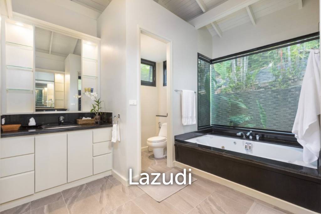 Luxury 5-Bedroom Pool Villa with Stunning Panoramic Views over Surin Beach