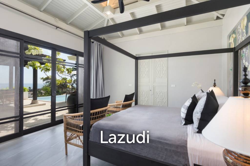 Luxury 5-Bedroom Pool Villa with Stunning Panoramic Views over Surin Beach