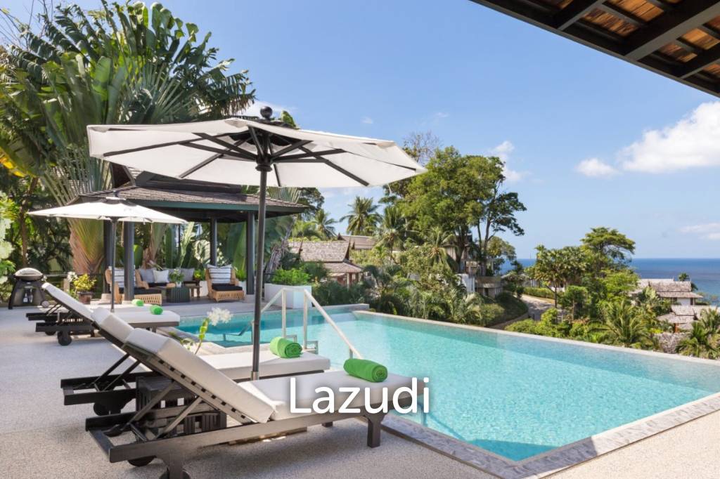 Luxury 5-Bedroom Pool Villa with Stunning Panoramic Views over Surin Beach