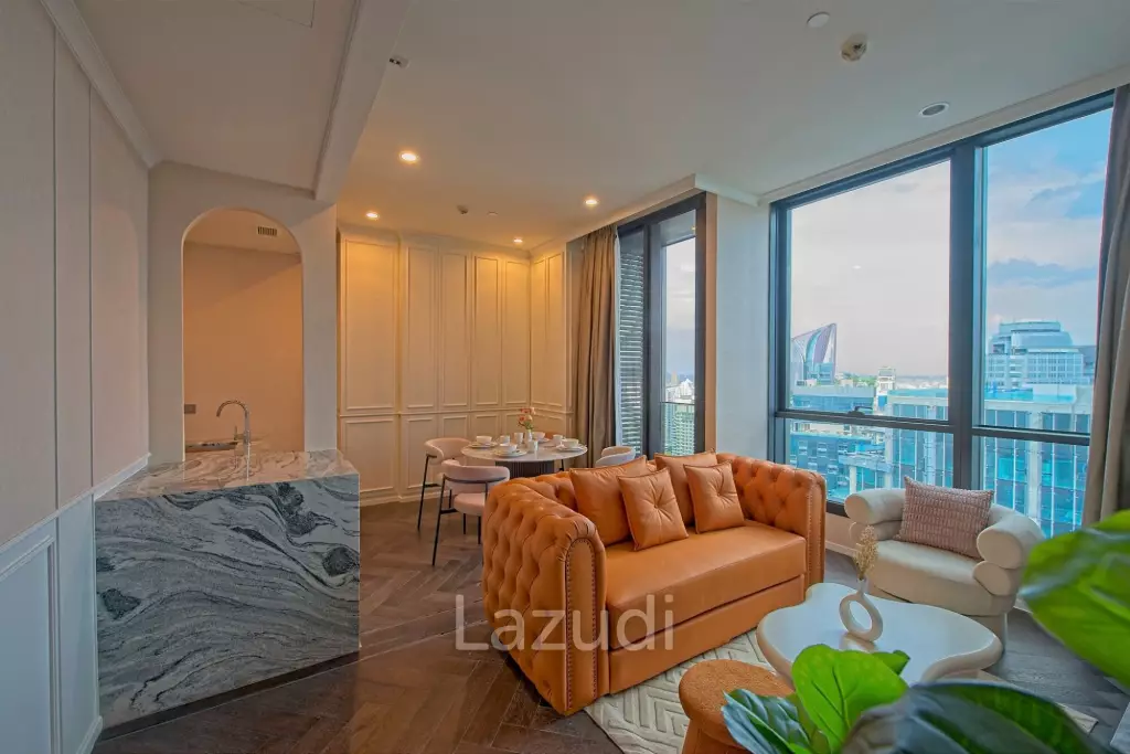 77 sqm 2 Bed Condo on 31st Floor at The ESSE Sukhumvit 36 Phra Khanong