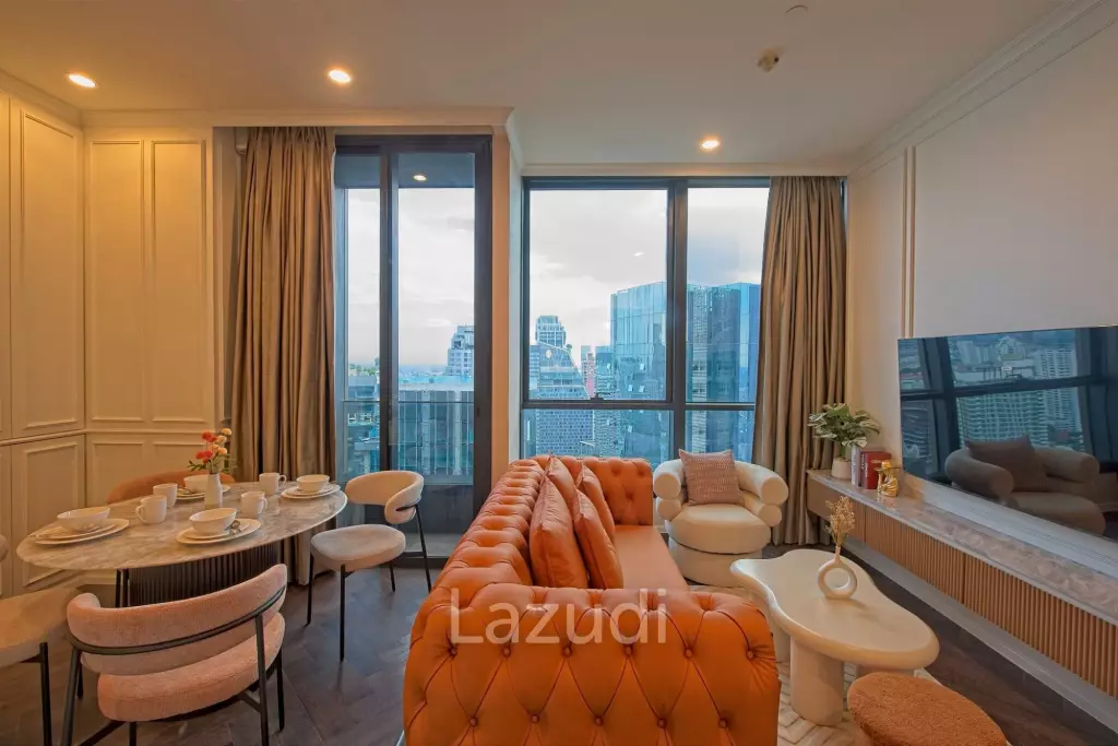 77 sqm 2 Bed Condo on 31st Floor at The ESSE Sukhumvit 36 Phra Khanong