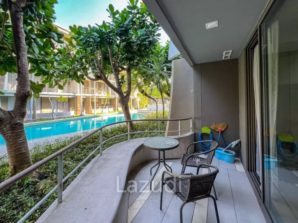 75 sqm 2 Bedroom Pool-view Condo in Baan SanKraam Cha-Am