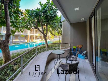 75 sqm 2 Bedroom Pool-view Condo in Baan SanKraam Cha-Am
