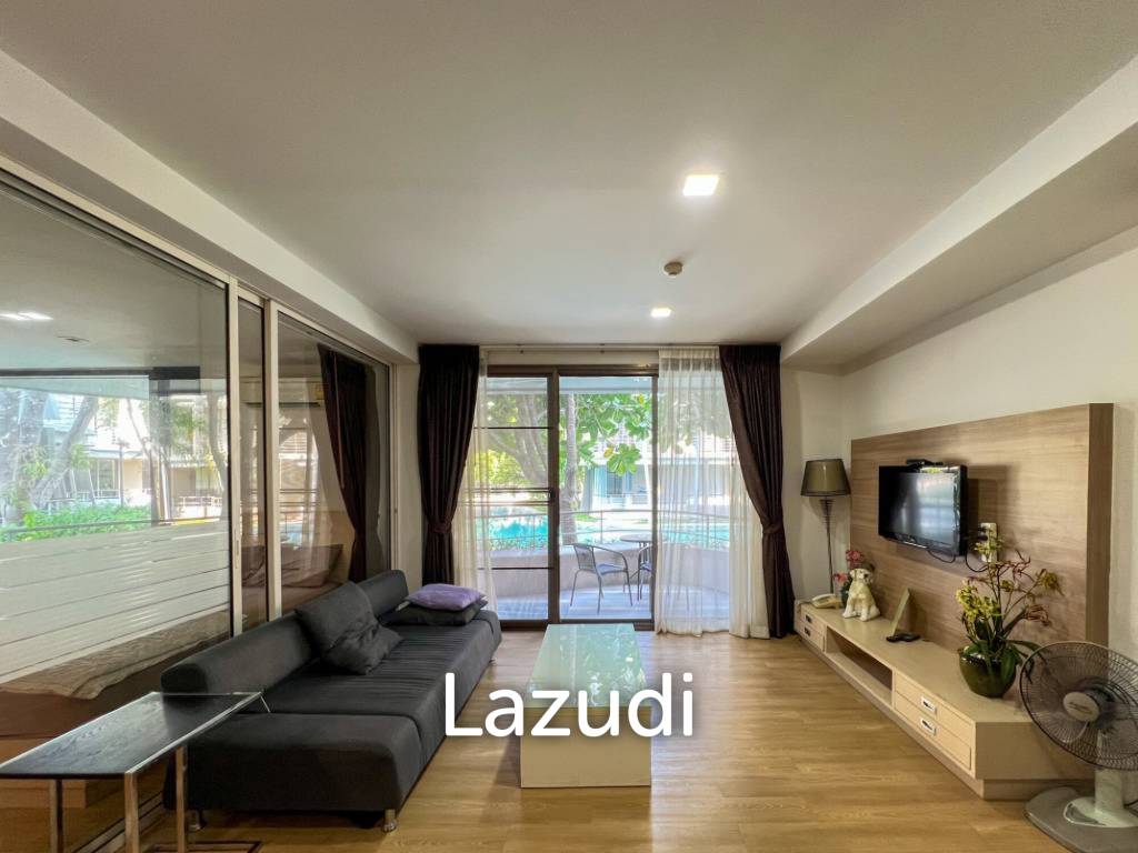 75 sqm 2 Bedroom Pool-view Condo in Baan SanKraam Cha-Am
