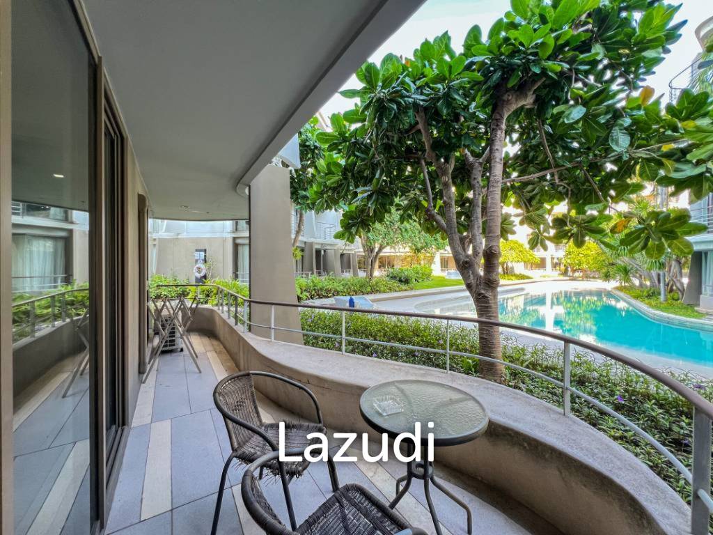 75 sqm 2 Bedroom Pool-view Condo in Baan SanKraam Cha-Am