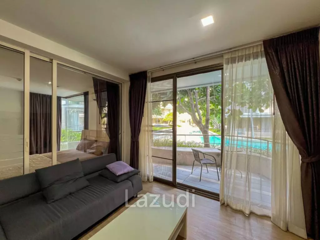 75 sqm 2 Bedroom Pool-view Condo in Baan SanKraam Cha-Am