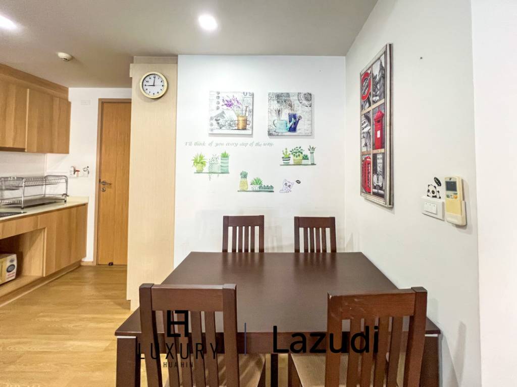 75 sqm 2 Bedroom Pool-view Condo in Baan SanKraam Cha-Am