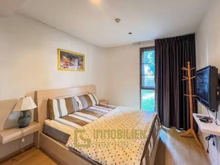 75 qm große Eigentumswohnung mit 2 Schlafzimmern und Poolblick in Baan SanKraam Cha-Am zur Miete