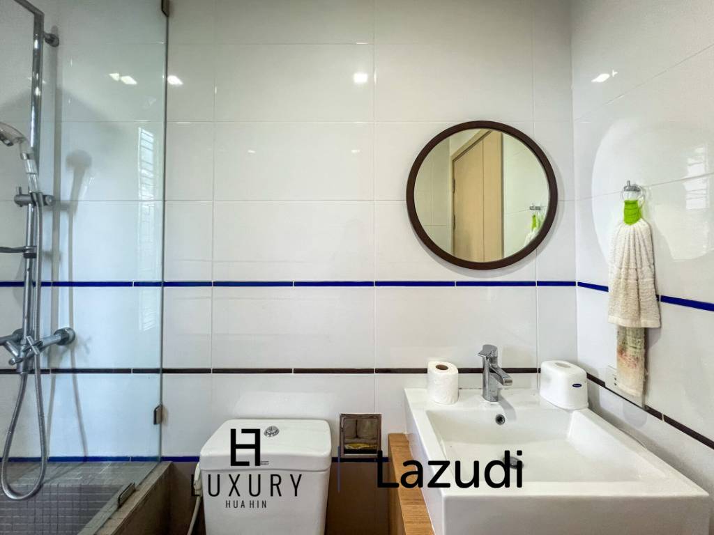 75 sqm 2 Bedroom Pool-view Condo in Baan SanKraam Cha-Am