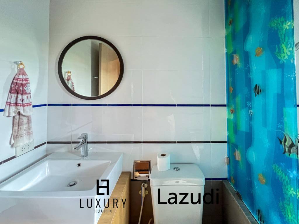 75 sqm 2 Bedroom Pool-view Condo in Baan SanKraam Cha-Am