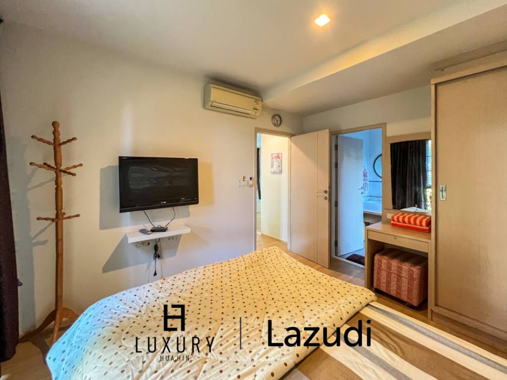 75 sqm 2 Bedroom Pool-view Condo in Baan SanKraam Cha-Am