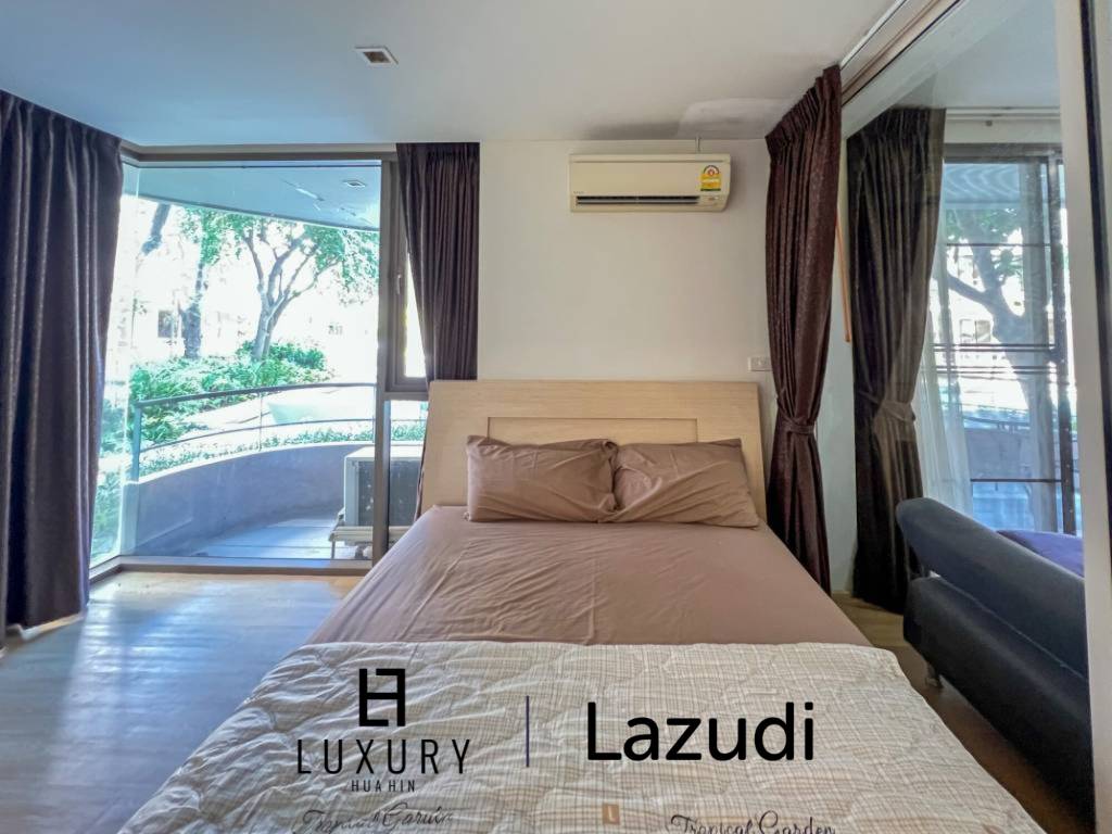 75 sqm 2 Bedroom Pool-view Condo in Baan SanKraam Cha-Am