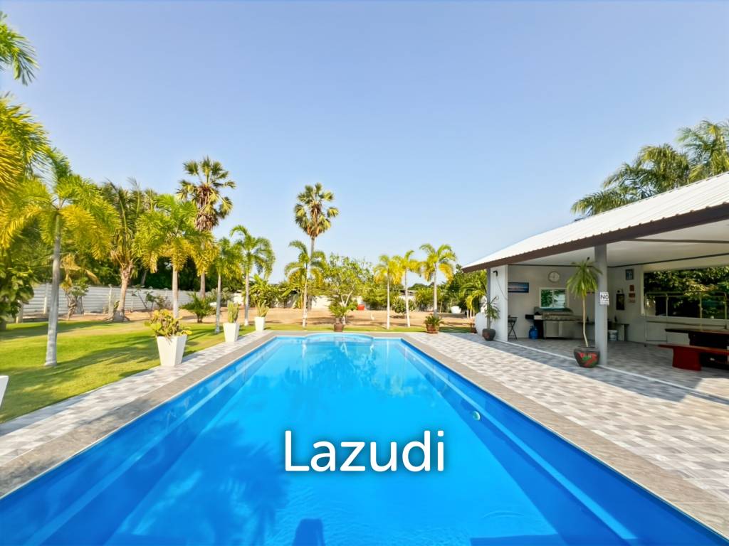 Grand 7-Bedroom Estate in Cha-Am: The Ultimate Private Sanctuary
