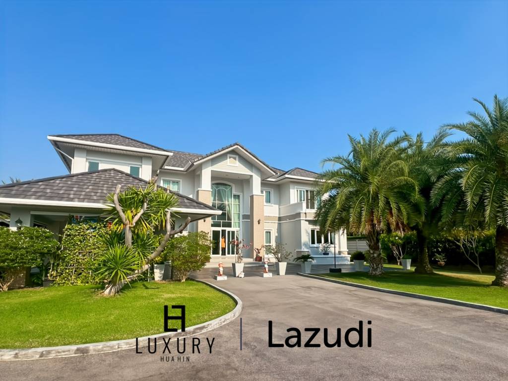 Surface habitable de 512 m² / 7 chambres / Terrain de 3 700 m²