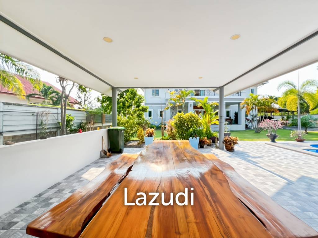 Grand 7-Bedroom Estate in Cha-Am: The Ultimate Private Sanctuary