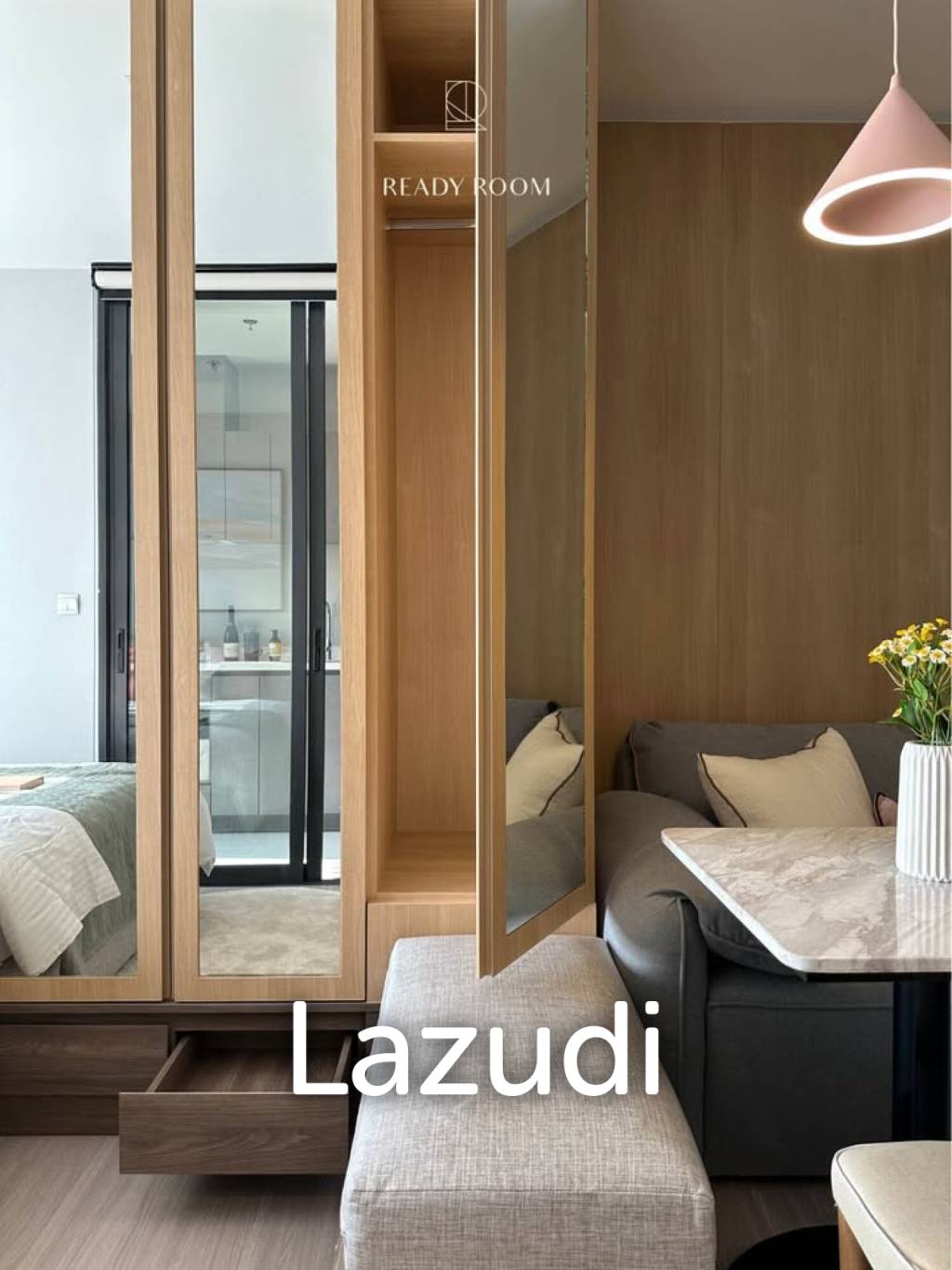 30 sqm high-floor 1 bedroom condo at Life Asoke Hype Makkasan Bangkok