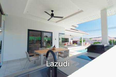 New Modern pool villa with solar in Thap Tai Hua Hin