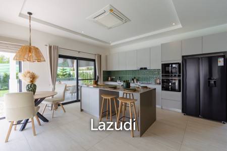 New Modern pool villa with solar in Thap Tai Hua Hin