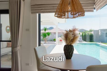 New Modern pool villa with solar in Thap Tai Hua Hin