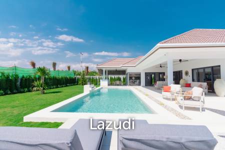 New Modern pool villa with solar in Thap Tai Hua Hin